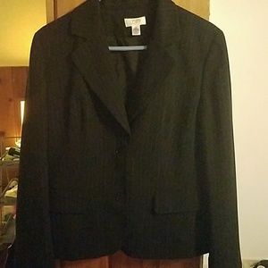 Ann Taylor Loft pinstripe blazer size 12